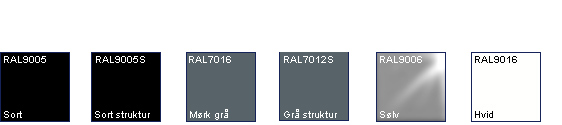 ME-FA postkasser: Model 701 sektion m/5 rum