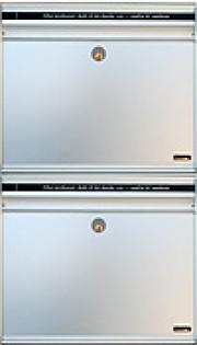 JULIANA postkasser: Model SC135 sektion m/2 rum